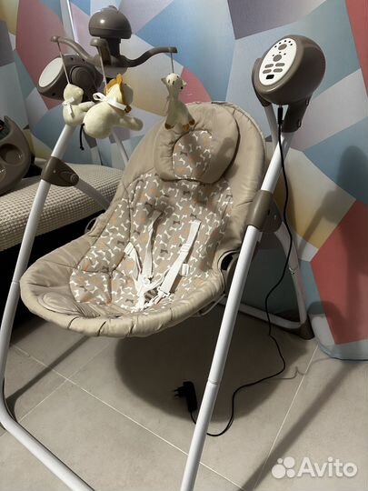 Детская электронная качеля