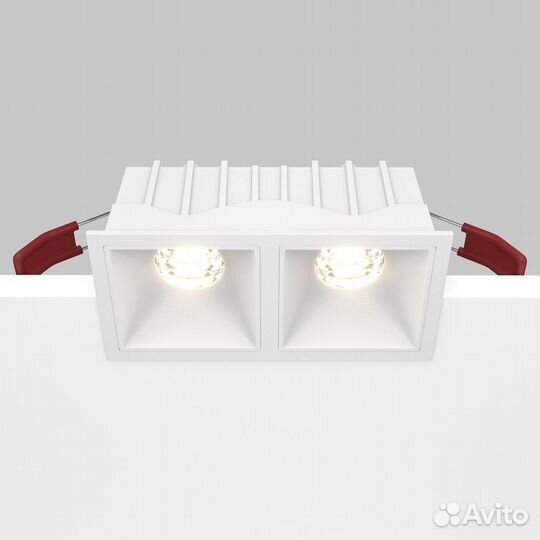 Встраиваемый светильник Alfa DL043-02-10W3K-SQ-W