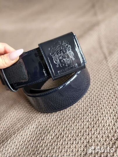 Ремни для шуб Braschi натуральная кожа, лак