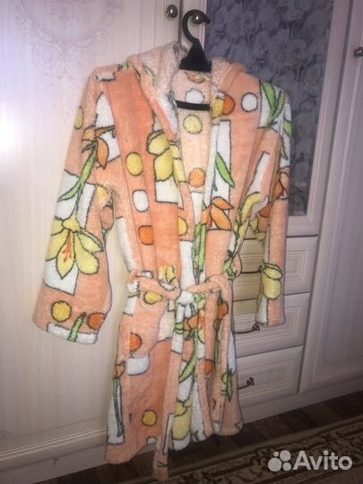 Детский махровый халат