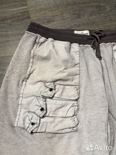 Stone island шорты canvas placato оригинал