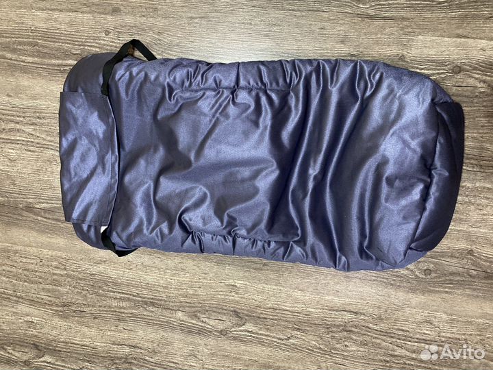 Меховой конверт в коляску овчина