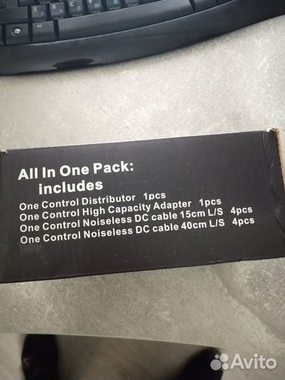 Разветвитель питания 9В на 8 устройств EPD-1