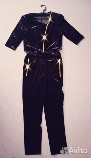 Комбинезон бархатный
