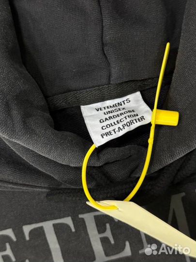 Vetements толстовка