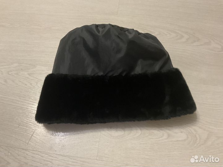 Зимняя шапка из эко меха