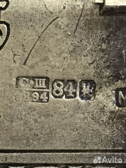 Икона складень серебро