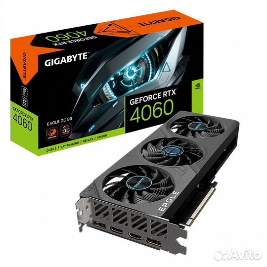Видеокарта GIgabyte RTX4060 Eagle OC