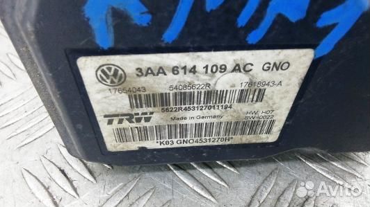 Блок ABS volkswagen passat B7 (KMA01KW01)