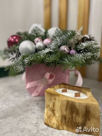 Свечи из кокосового воска