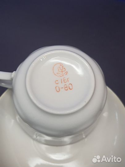 Чайная пара Суммы, винтаж СССР