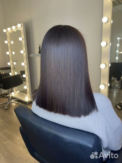 Кератин ботокс волос