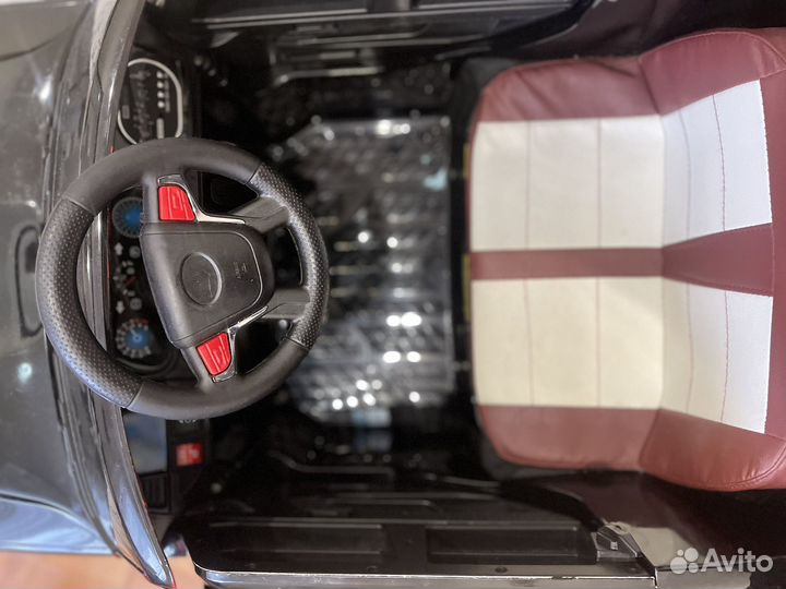 Детский электромобиль большой двухместный