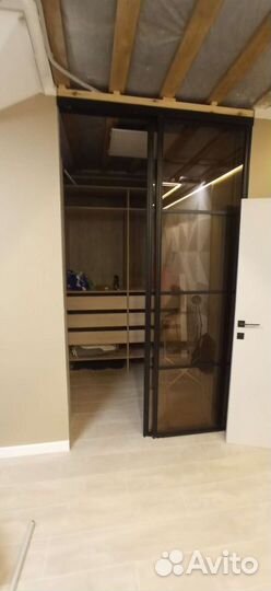 Раздвижные двери лофт. Подвесные двери