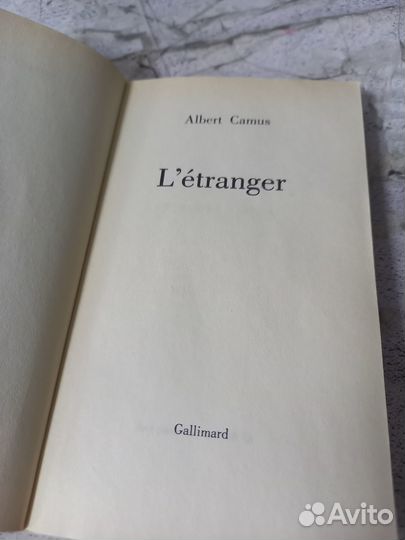 Camus A. Letranger