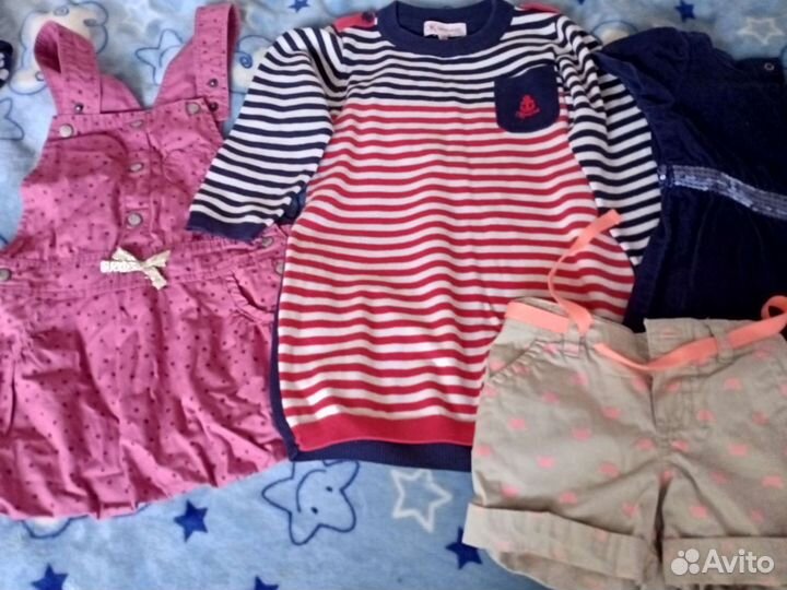 Вещи пакетом на девочку 98-104