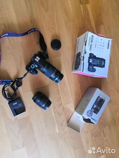 Зеркальный фотоаппарат canon 1100d