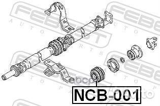 Опора кардана подвесная Nissan Qashqai UK make