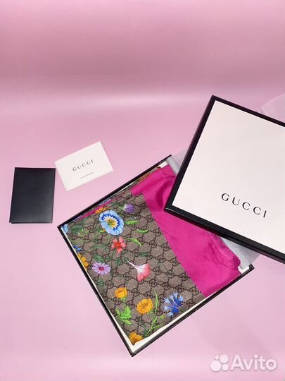 Палантин платок Gucci оригинал