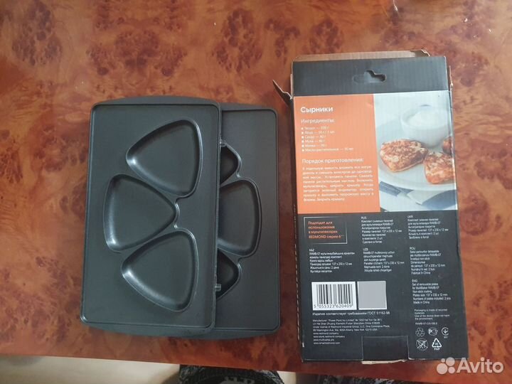 Панели для мультипекаря Redmond