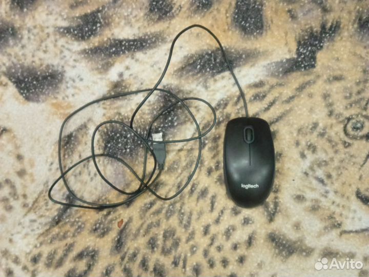 Мышь logitech b100