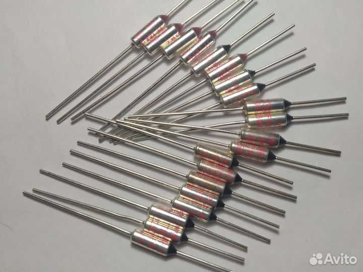 Термопредохранители 10A, 15A 250V TF 72C -300C