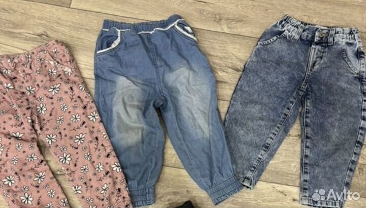 Вещи пакетом на девочку 92 98