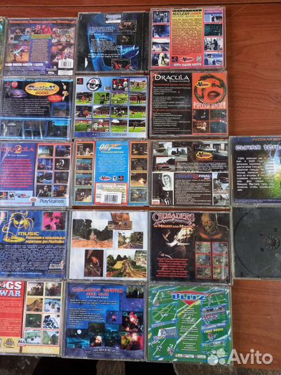 Диски для sony playstation 1