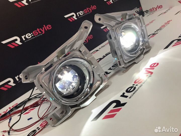 Туманки Toyota Land Cruiser 200 LED F-Sport D2067