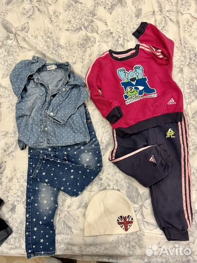 Вещи пакетом на девочку 86 92 98