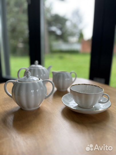 Чайный сервиз новый 6 персон