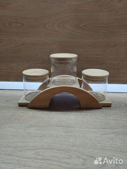 Набор баночек для специй