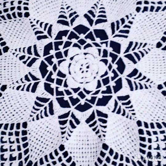 Новая скатерть на круглый столик