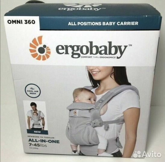 Эргорюкзаки Ergobaby omni 360 (новые)