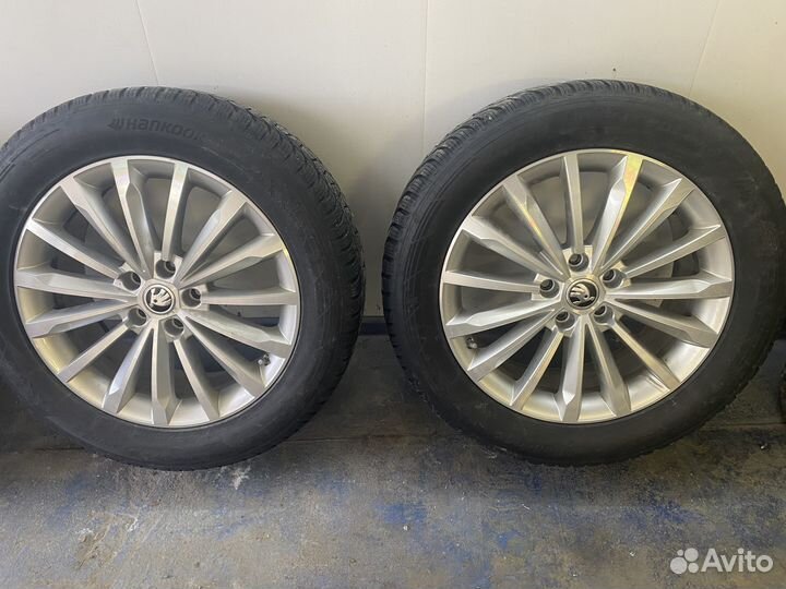 Колеса в сборе r18 зимние