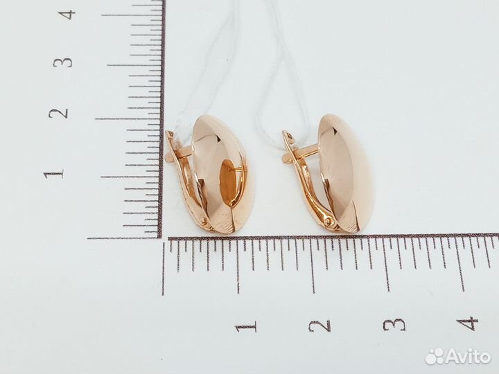 Золотые серьги
