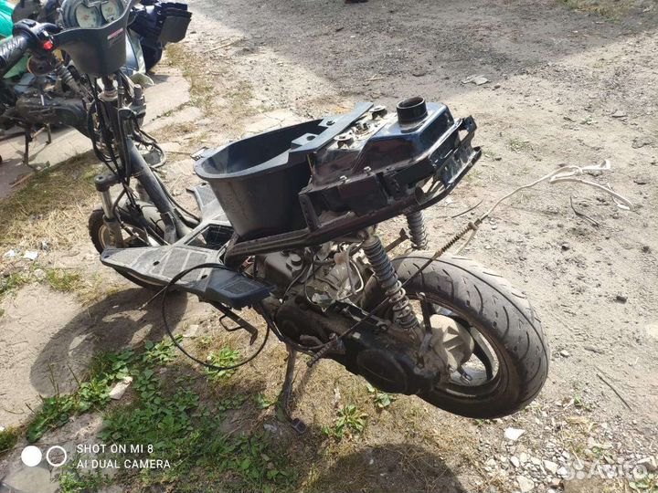 Скутеры sym в разбор