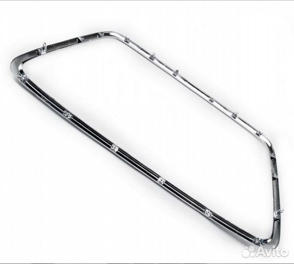 Молдинг переднего бампера Митсубиси Лансер 10