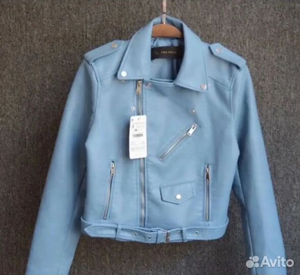 Кожаная куртка косуха р.38-40