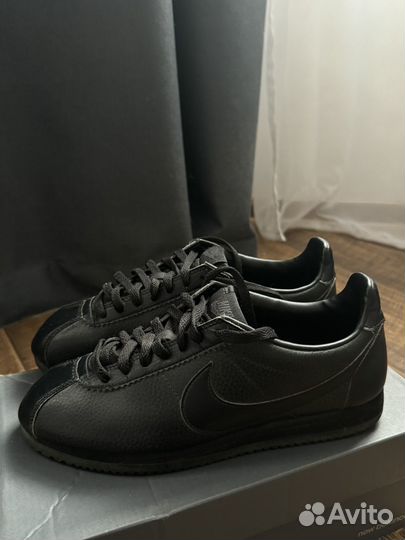 Nike cortez черные оригинал