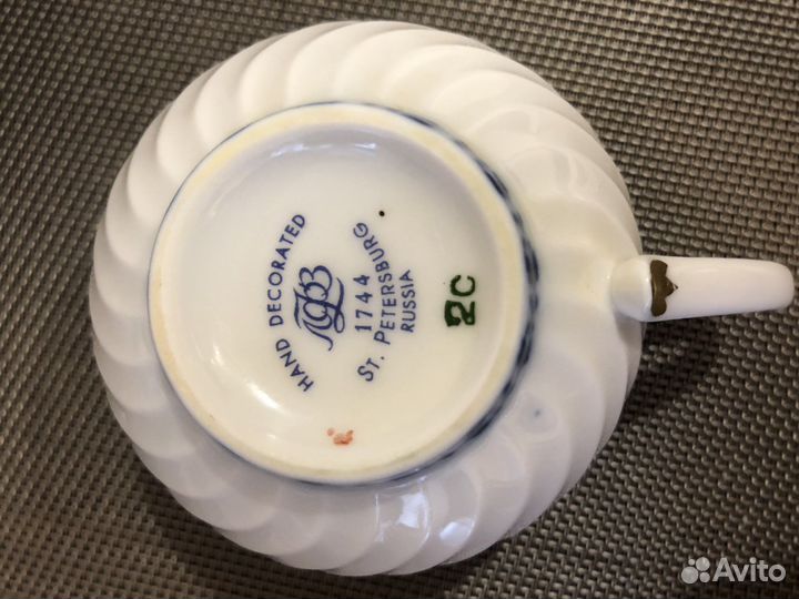 Редкость Чайный сервиз ифз, Кобальтовый фриз