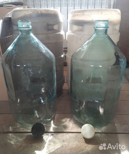 Бутыль стеклянная 20 литров