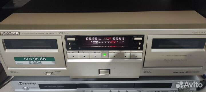 Кассетная дека pioneer T-WD5R