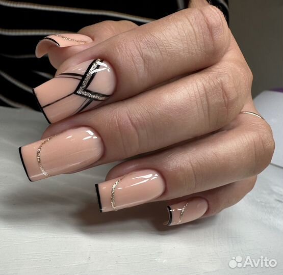 Маникюр,наращивание