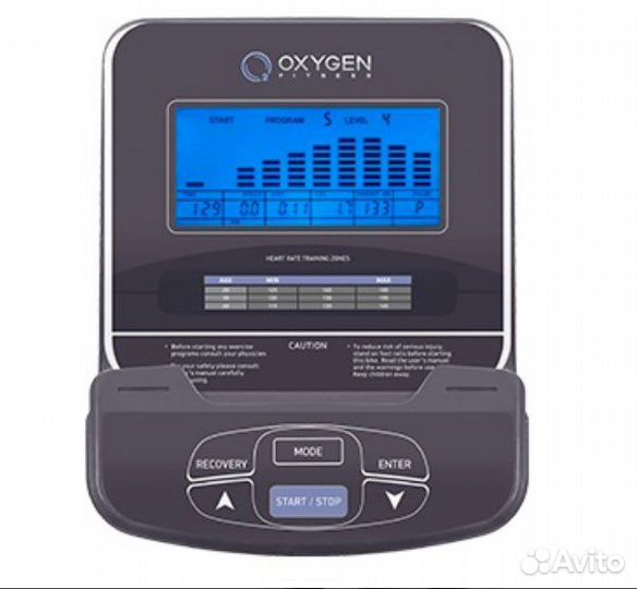 Эллиптический тренажер oxygen fitness EX-54 HRC