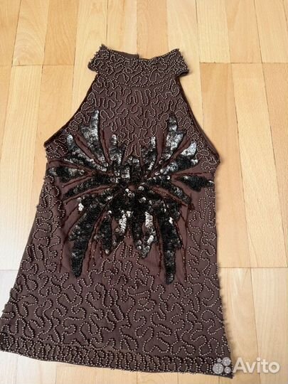 Нарядный вышитый топ