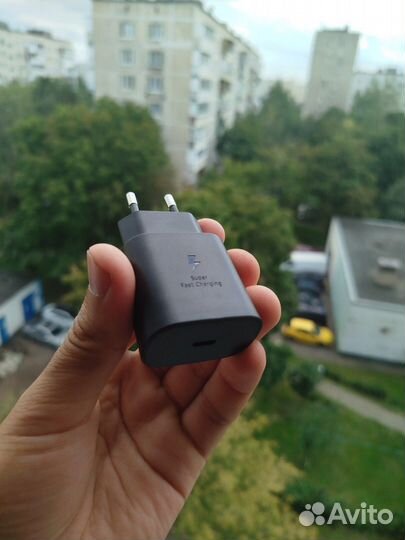 Зарядка samsung 25w/Samsung Зарядка 25W