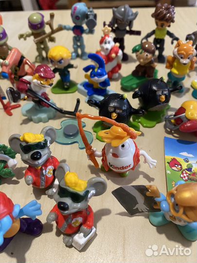 Киндер сюрприз разные фигурки
