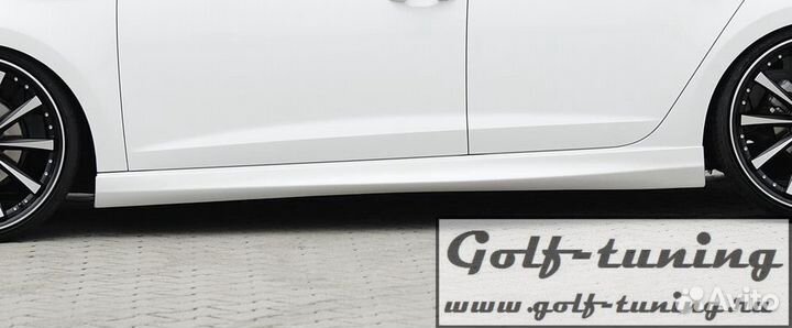 VW Golf 7 12-20 Накладки на пороги Rieger