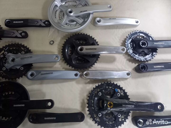 Новые шатуны Shimano Sram Prowheel